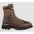 Men's 8" Camel Brown Waterproof Work Boot - Non Safety